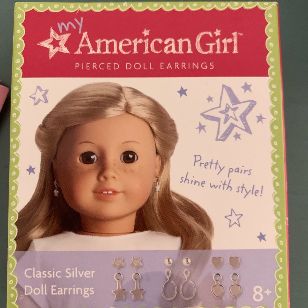 Anerican Girl doll earrings
